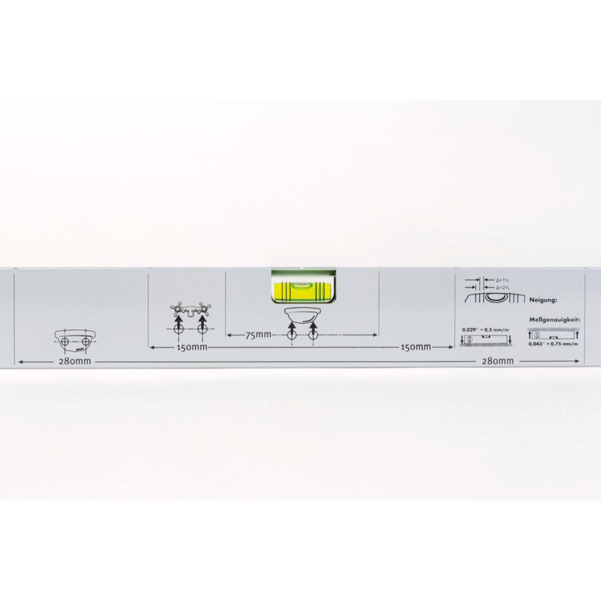 ROTHENBERGER Alu - Wasserwaage 600mm mit Magneten