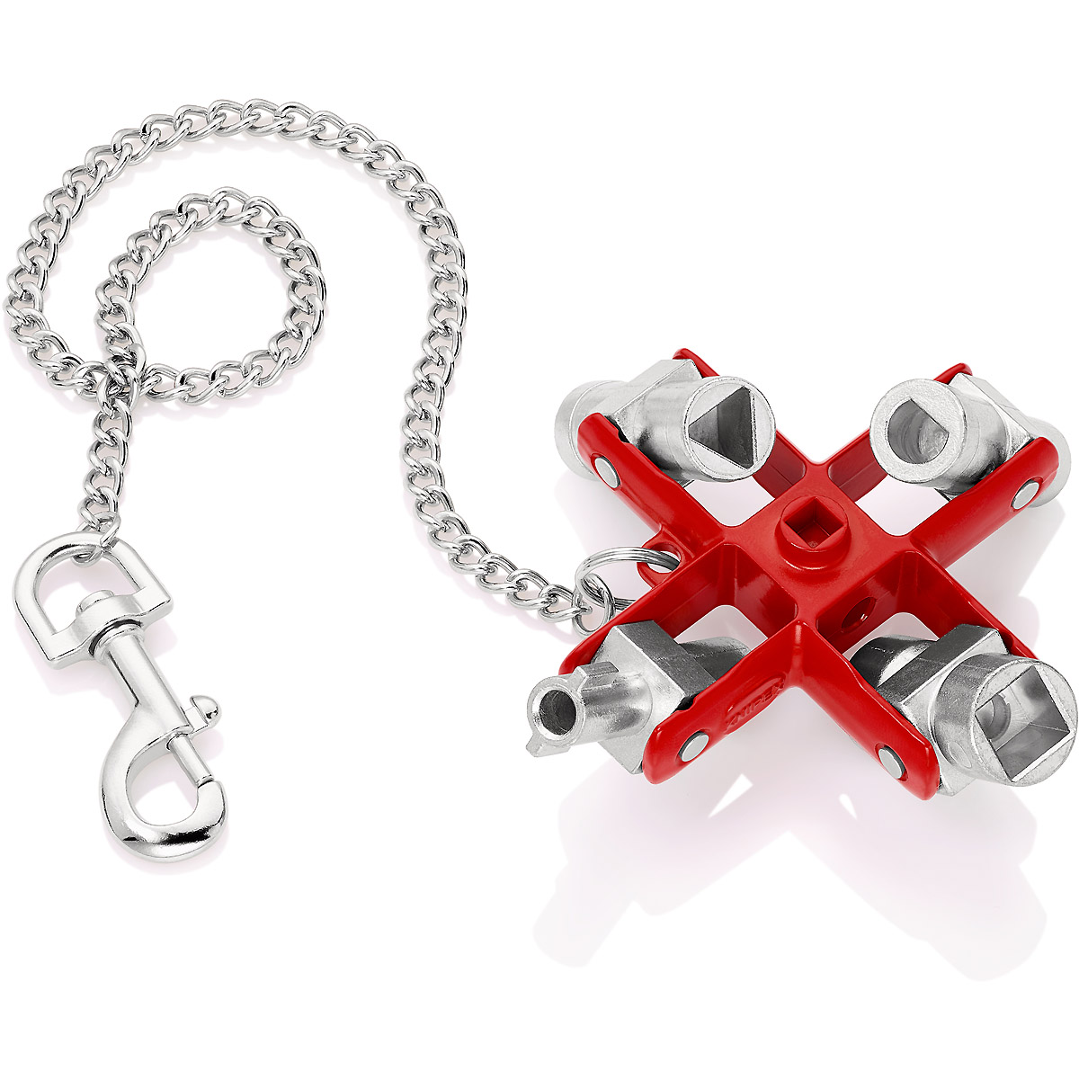 KNIPEX Universal-Schlüssel für gängige Schränke und Absperrsysteme 90 mm