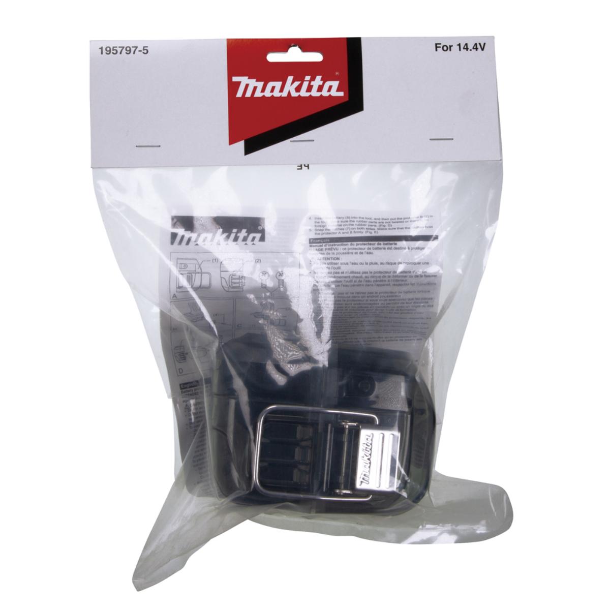 Makita Akku-Schutzhülle 14,4 V - Polycarbonat für BDF448, DDF448, DHP448, BTD134, DTD134 - 195797-5