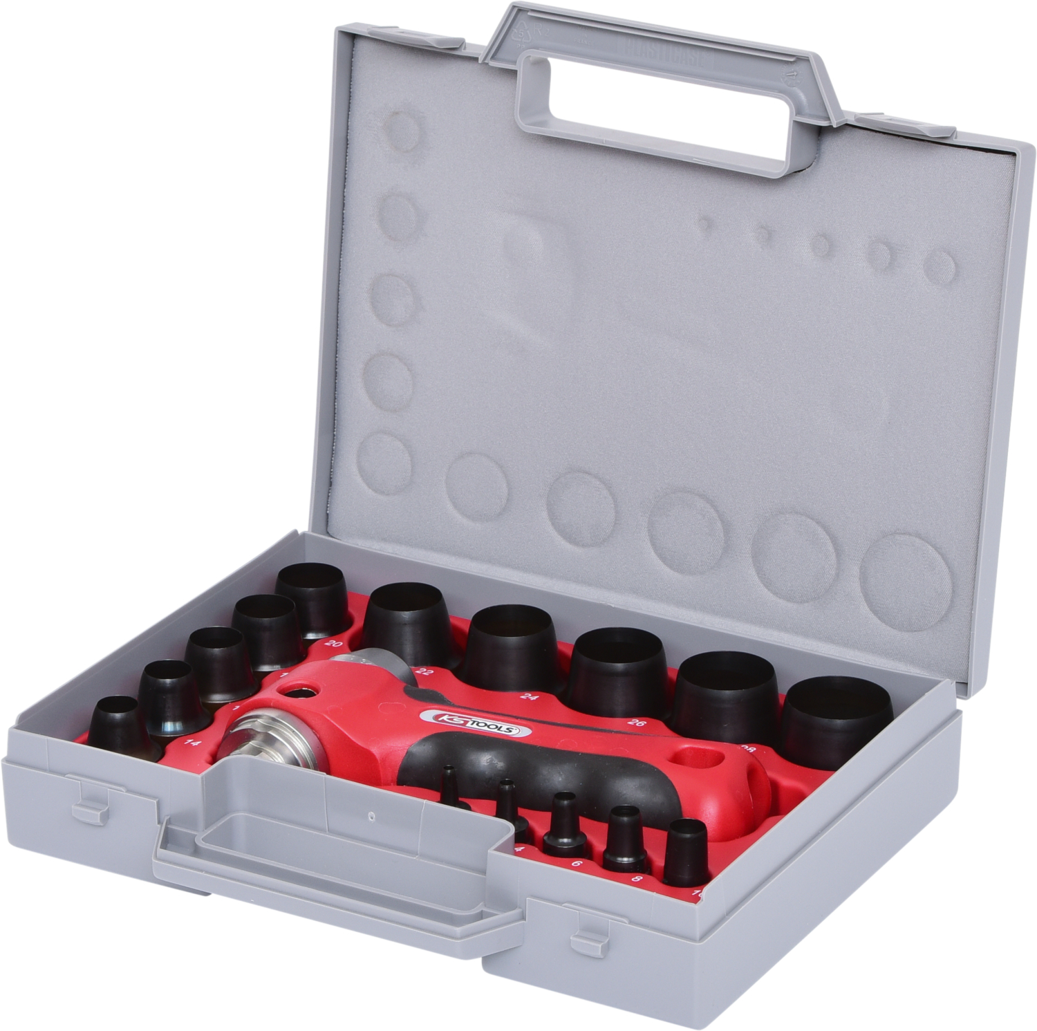 KS Tools Ring-Stanzeisen-Satz, 16-tlg