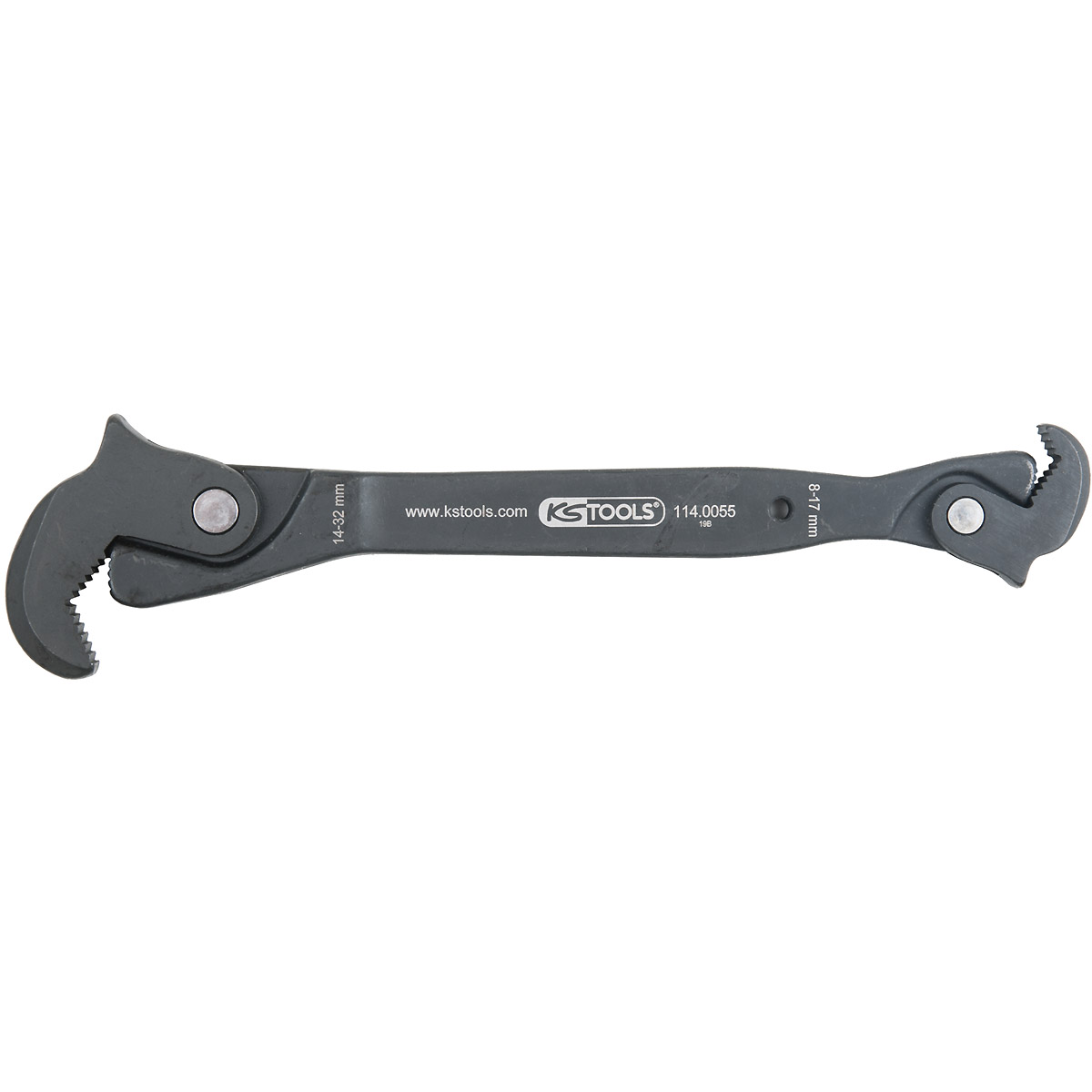 KS TOOLS Einhand-Multifunktions-Schlüssel. 8-17/14-32mm