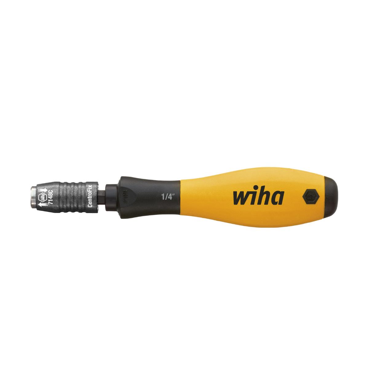 Wiha Schraubendreher mit Bithalter SoftFinish ESD, mechanisch verriegelbar 1/4 zoll - 10 Stück