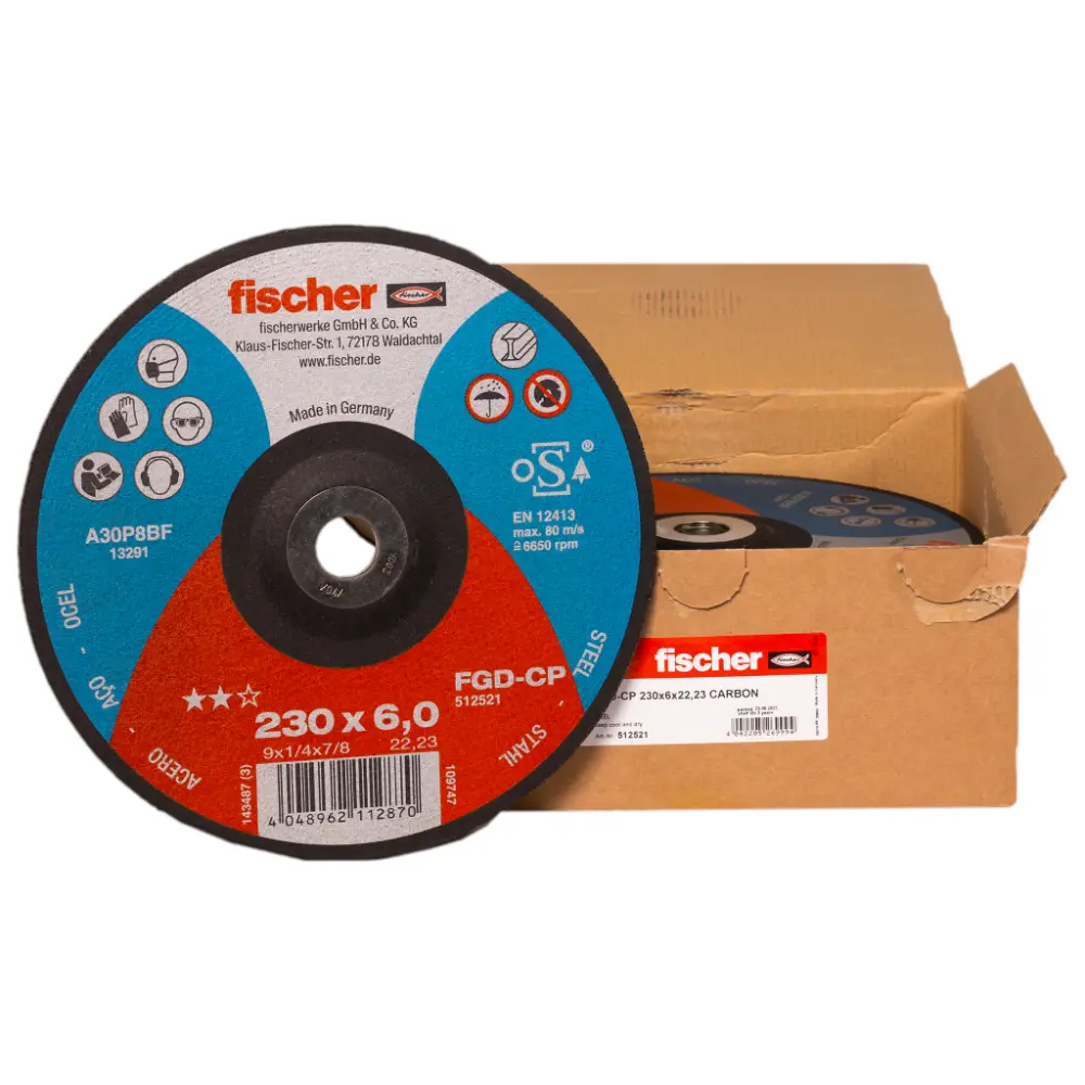 Fischer Schruppscheibe FGD-CP 230 x 6,0 x 22,23 Carbon