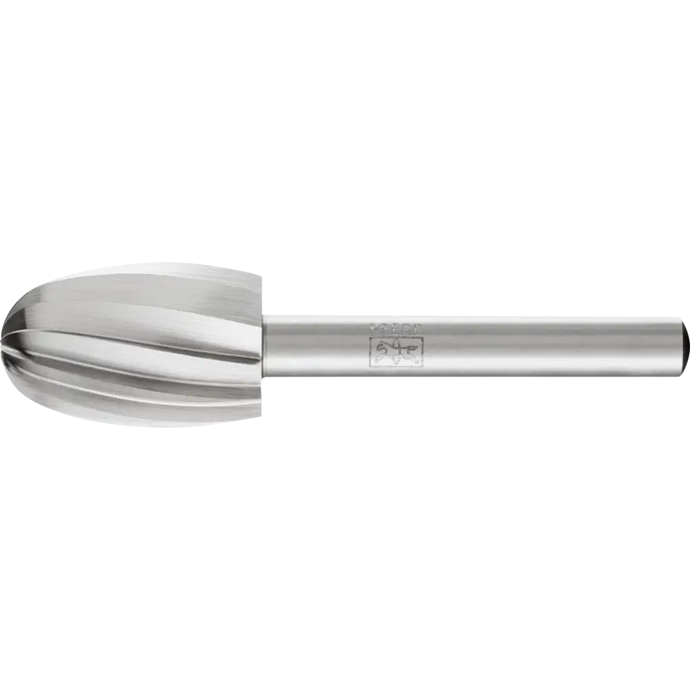 PFERD TOOLS HSS Frässtift ALU Tropfenform O Ø 16x25 mm Schaft-Ø 6 mm Alu/NE