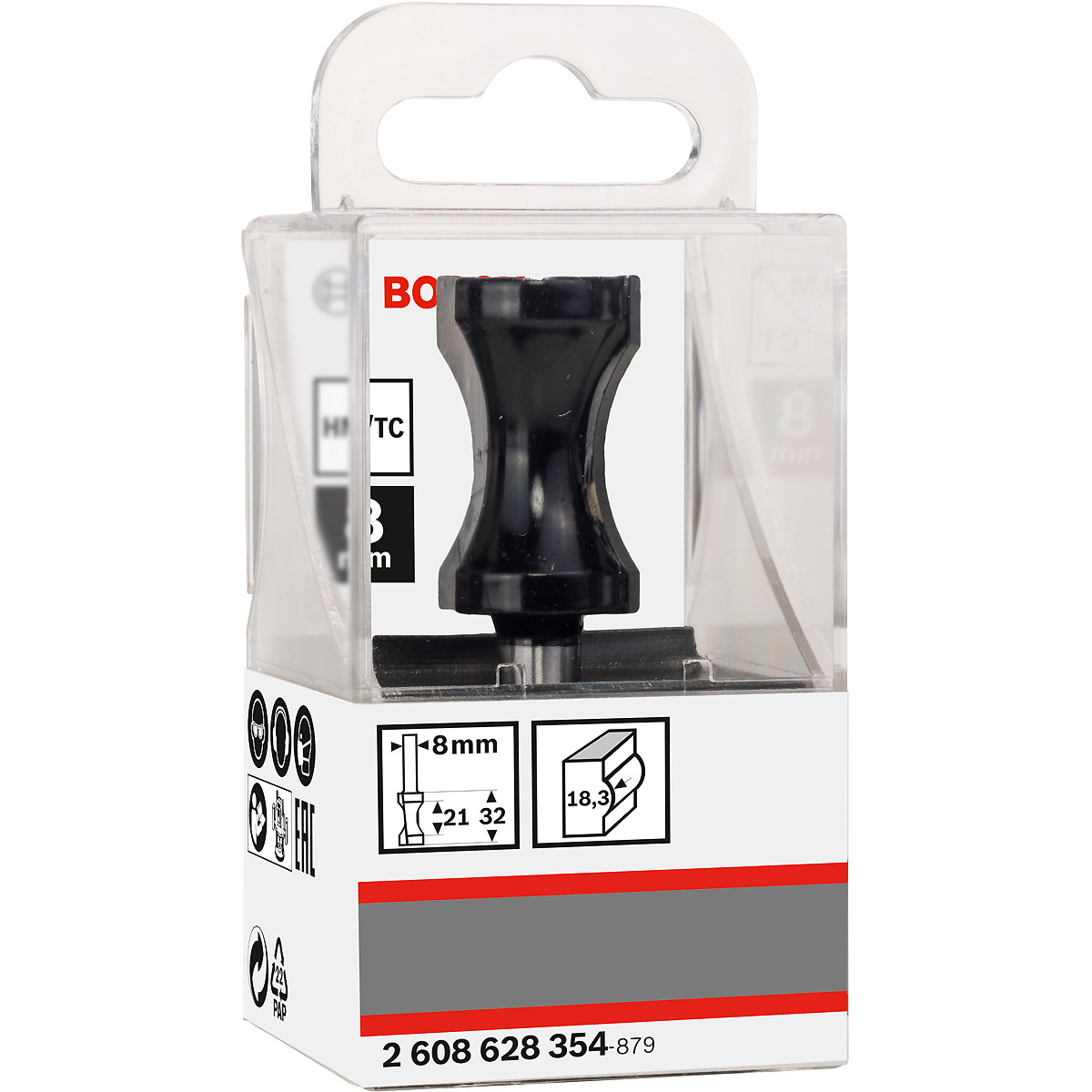 Bosch PRO Flachstabfräser 8x20,6x63,5