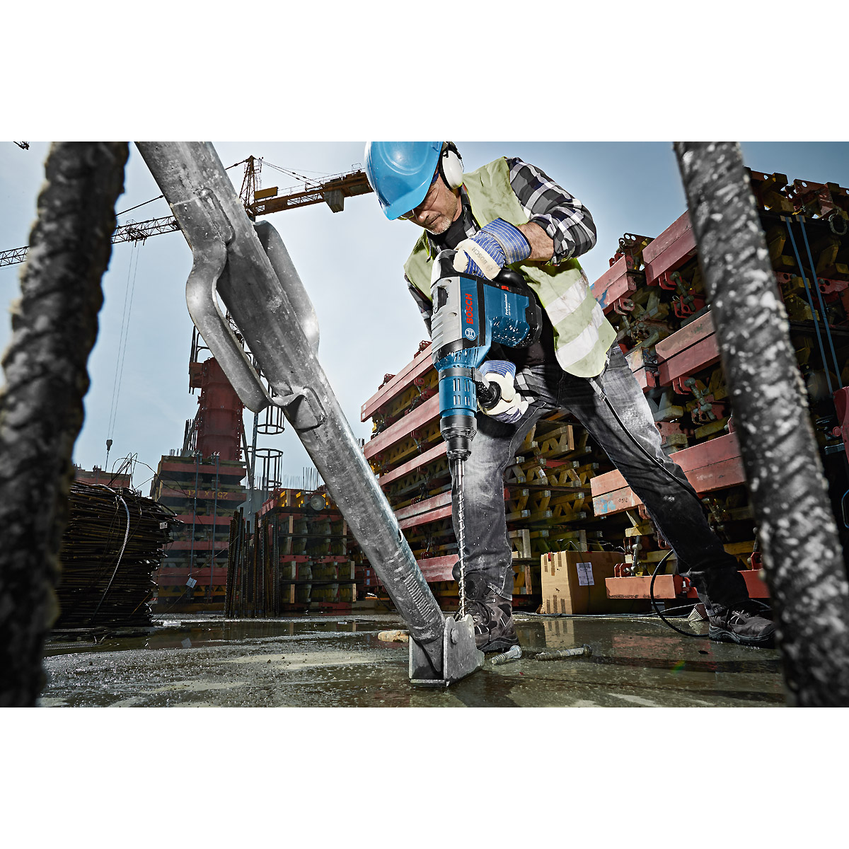 Bosch Bohrhammer mit SDS max GBH 8-45 D