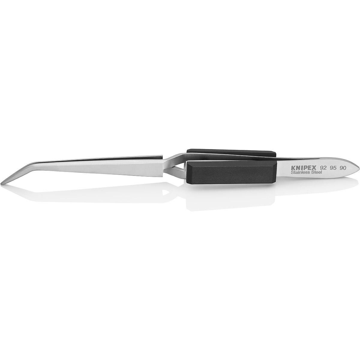 KNIPEX Universalkreuzpinzette Edelstahl angewinkelt