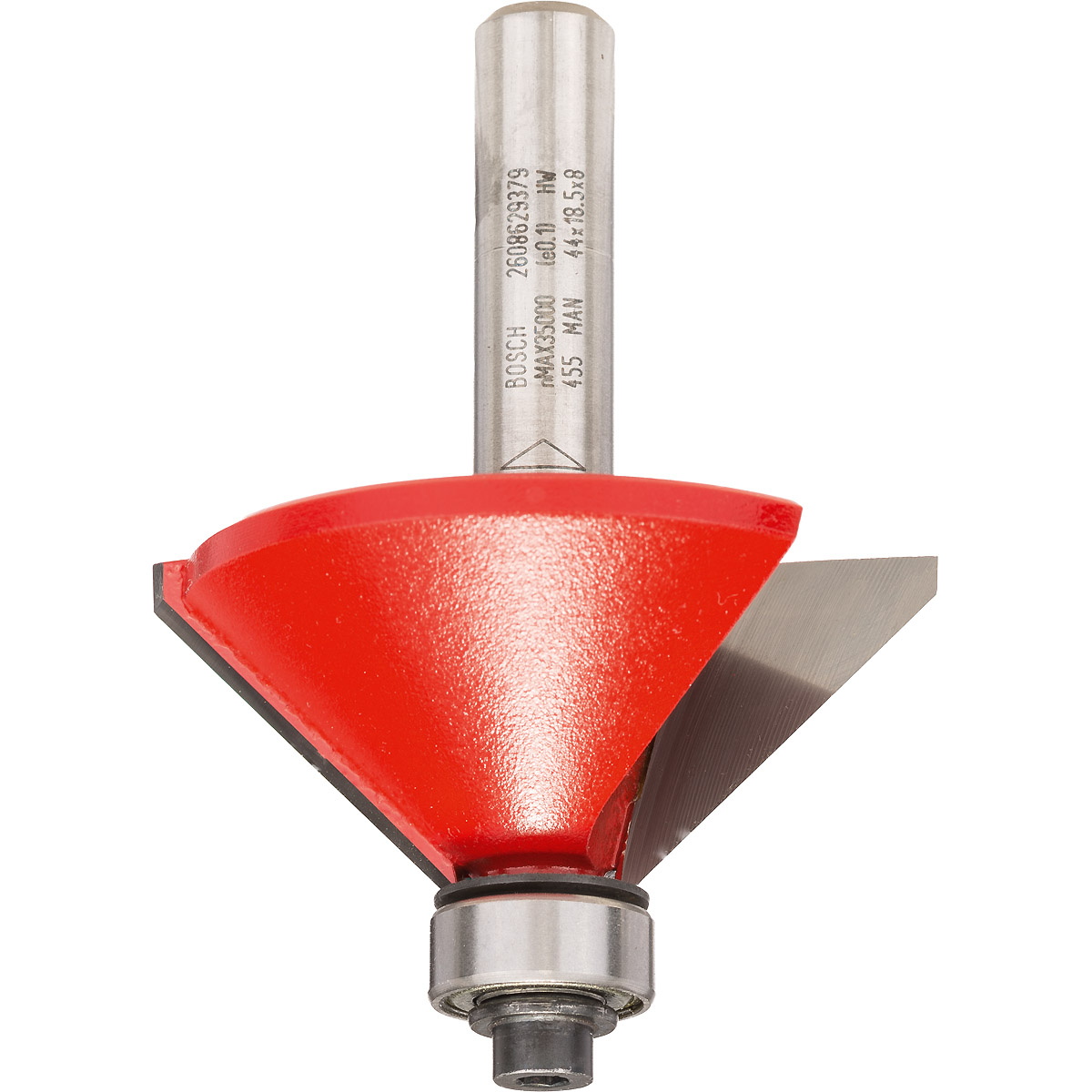 Bosch Fasefräser Expert for Wood 8mm Schaft, 8x44x61mm