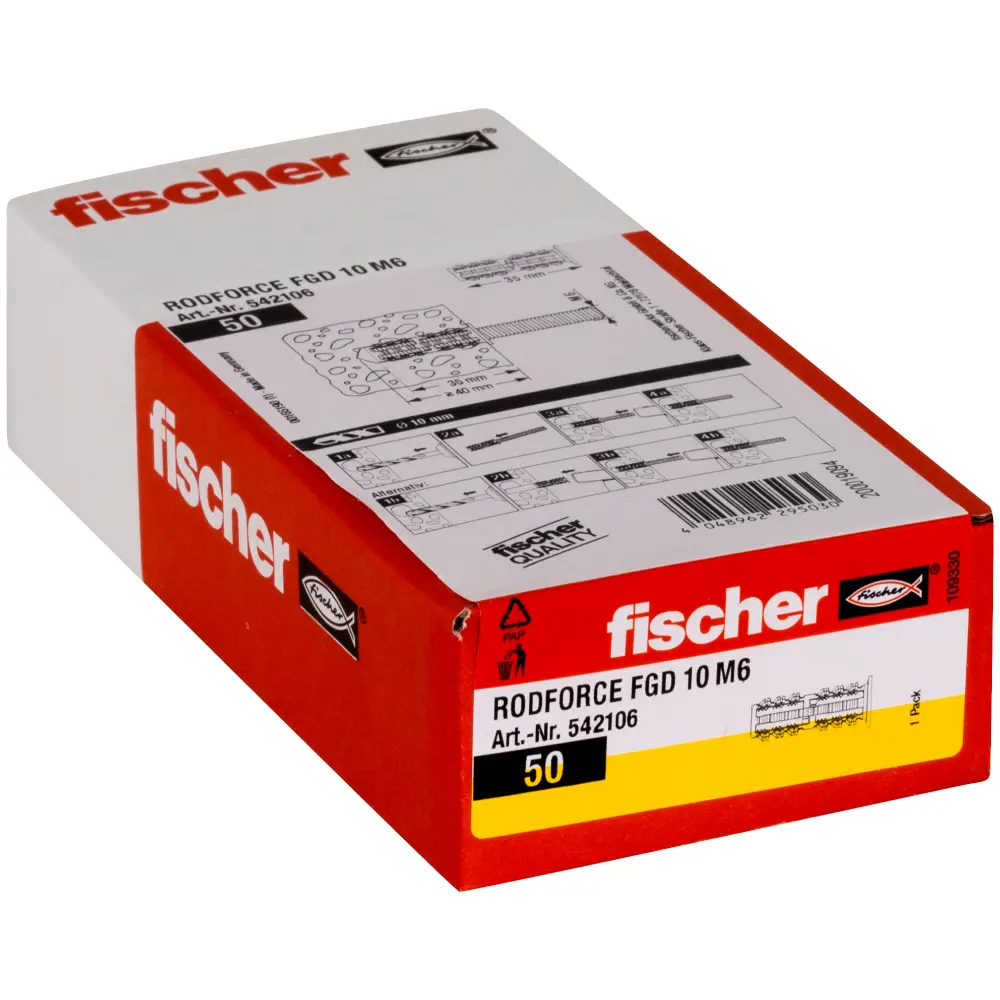 Fischer Gewindestangendübel Rodforce FGD 10 M6