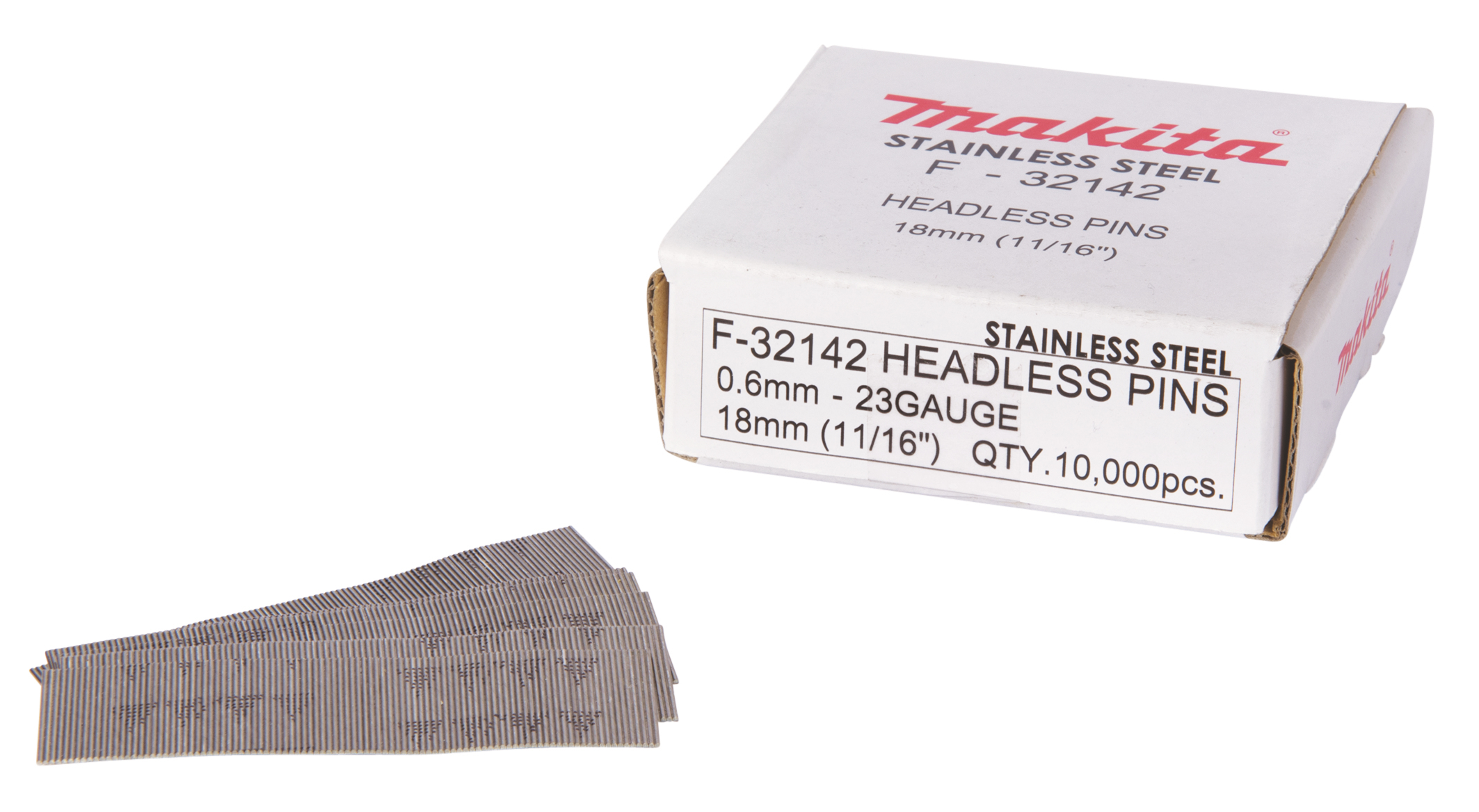 Makita Stift 0.6x18mm INOX - F-32142