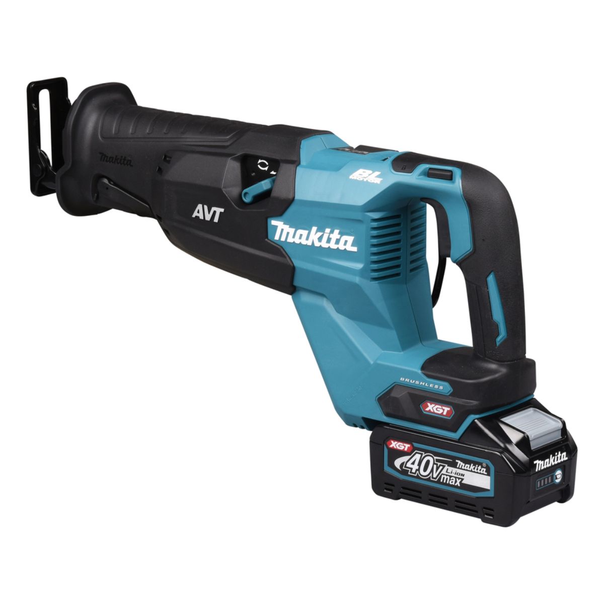 Makita Akku-Reciprosäge 40V max. / 4,0 Ah, 2 Akkus + Ladegerät im Transportkoffer JR002GM201
