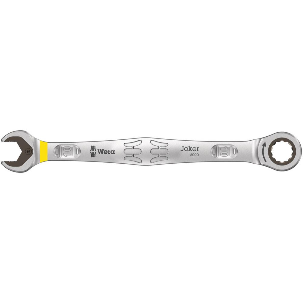 Wera 9630 Magnetleiste 6000 Joker 1 Maul-Ringratschenschlüssel-Satz