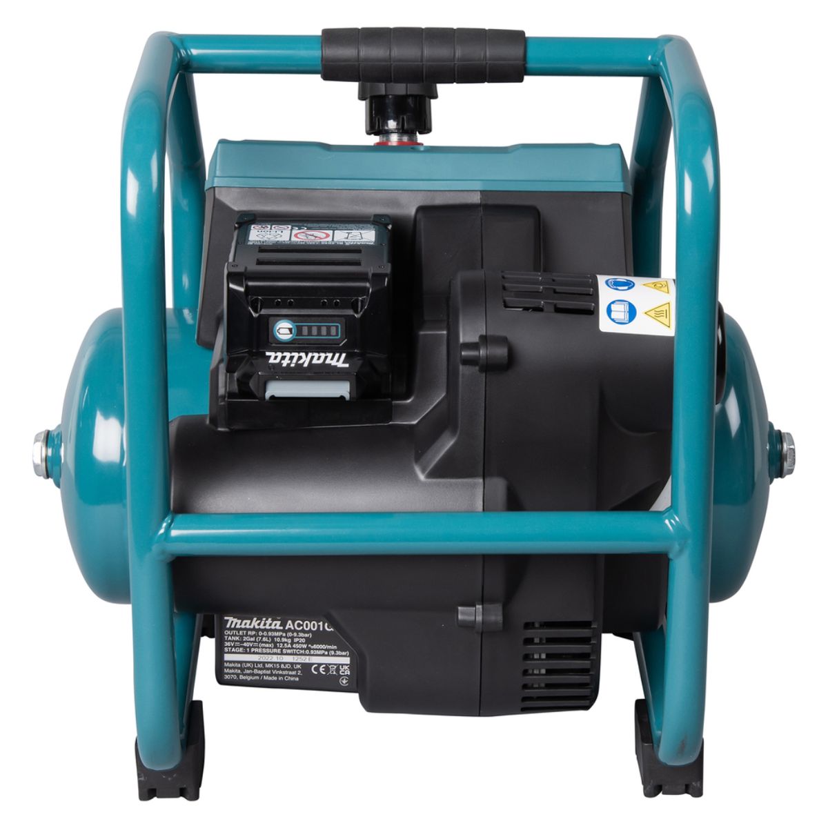 Makita Akku-Kompressor 9,3 bar 40V max. (ohne Akku, ohne Ladegerät)