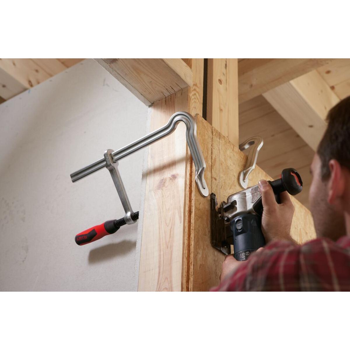 Bessey OMEGA-Schraubzwinge GMZ mit 2-Komponenten-Kunststoffgriff