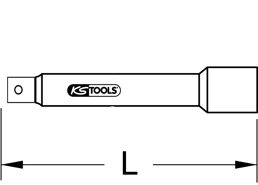 KS Tools BRONZEplus Verlängerung 1"