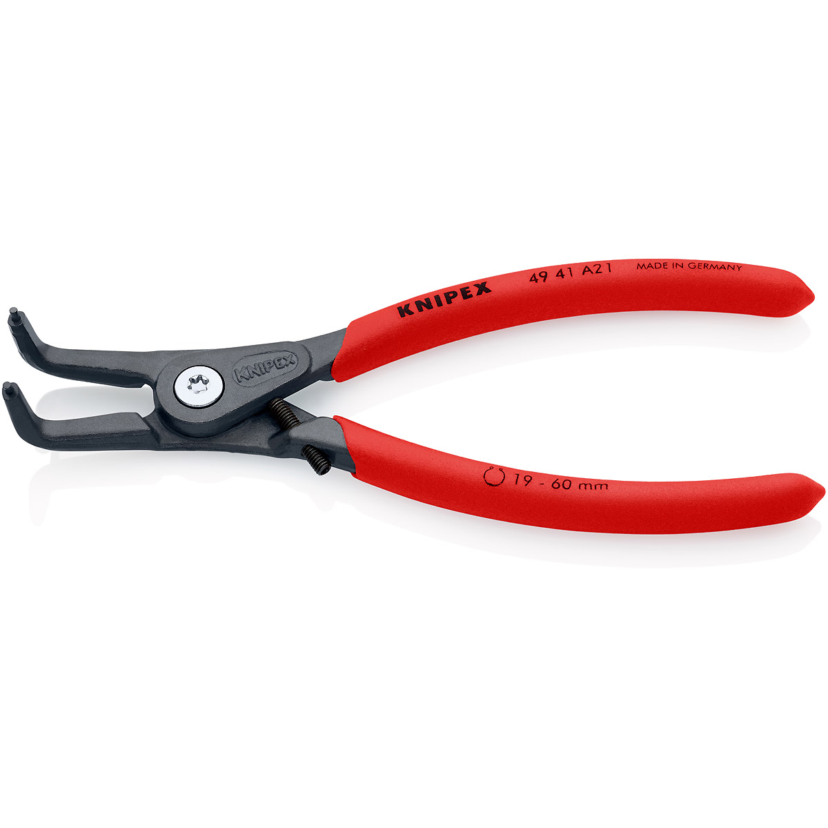 KNIPEX Präzision-Sicherungsringzange angewinkelt