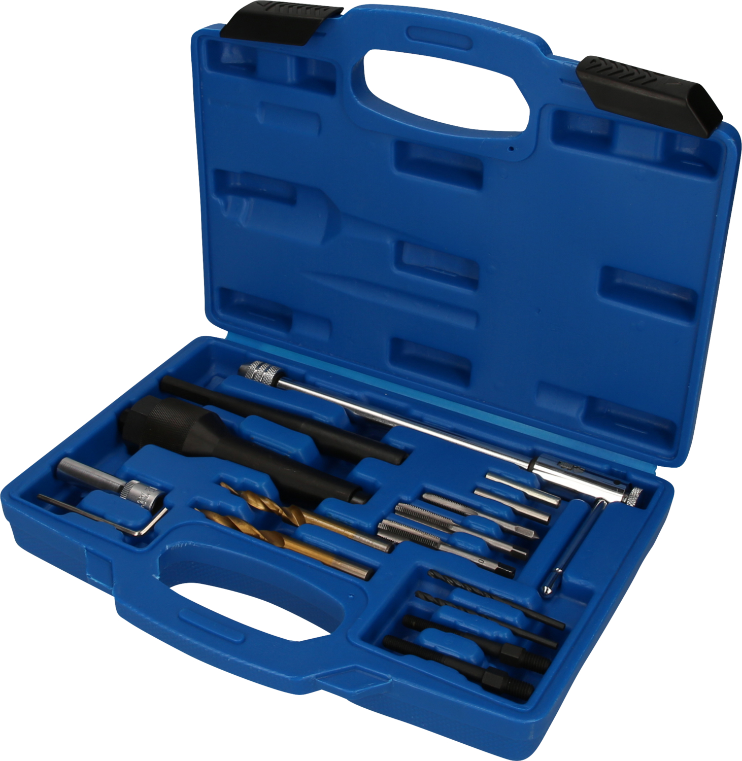 Brilliant Tools Glühkerzen-Ausbau- und Gewinde-Reparatur-Satz, 16-tlg - BT561030