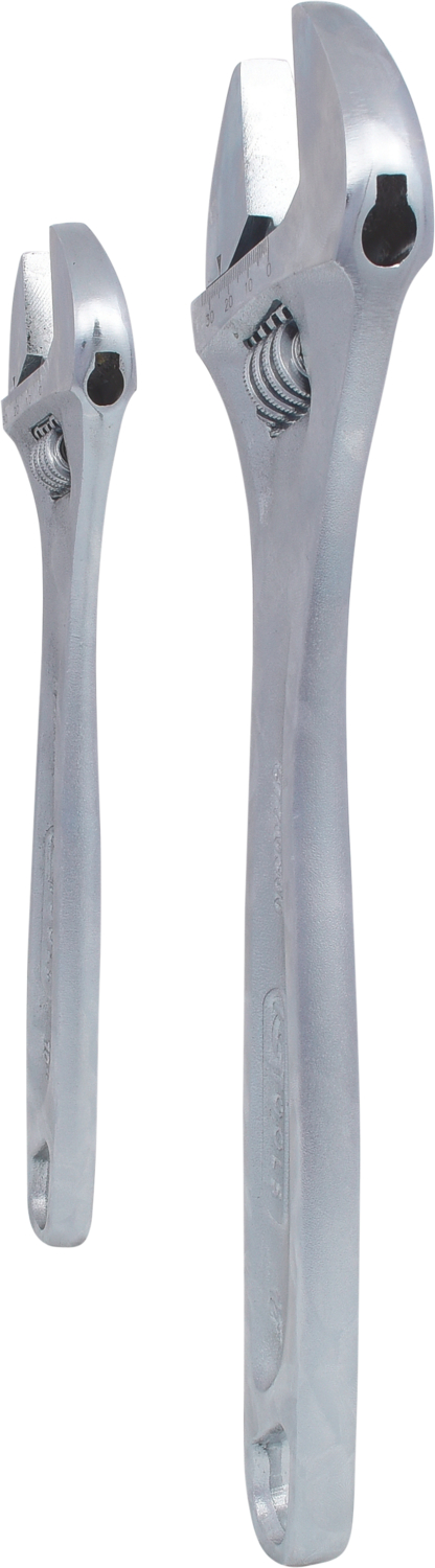 KS Tools Rollgabelschlüssel-Satz, verstellbar, 2-tlg