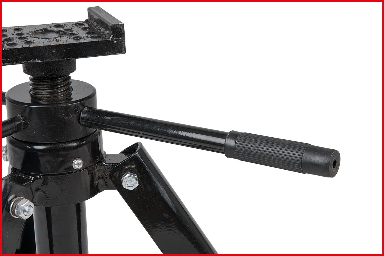 KS Tools Stahl-Spindel-Unterstellbock, 12t
