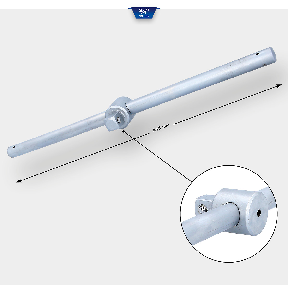 Brilliant Tools 3/4" Gleitgriff