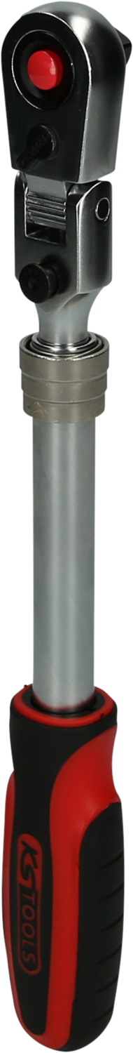 KS Tools 3/8" SlimPOWER Teleskop-Gelenk-Umschaltknarre, 72 Zahn