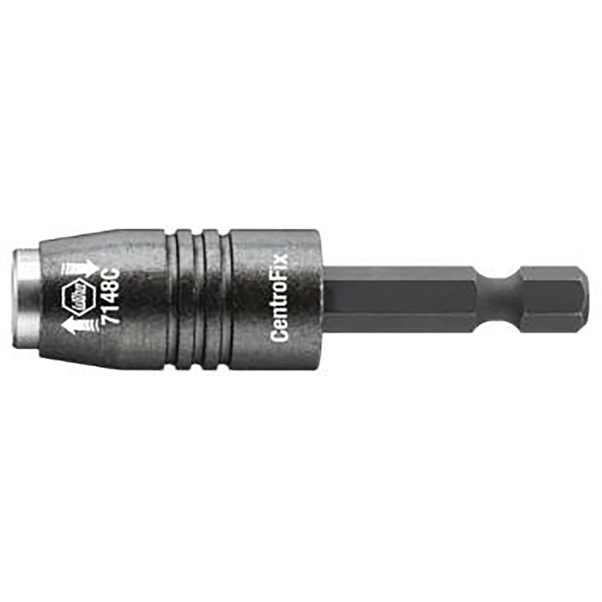 Wiha Bithalter CentroFix mechanisch verriegelbar 1/4 zoll in Box - 10 Stück