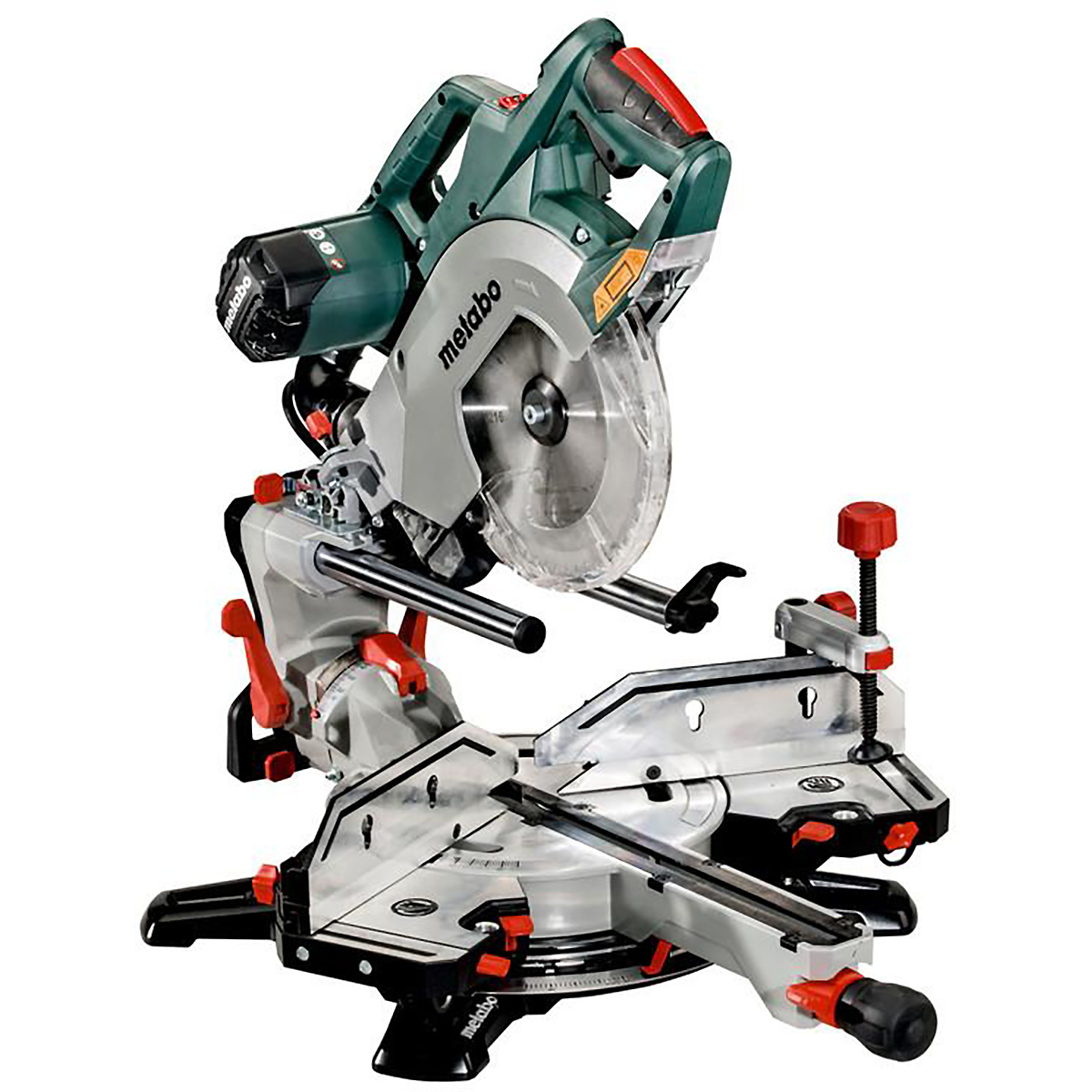 Metabo Kappsäge KGSV 72 Xact SYM mit Zugfunktion und symmetrisch verstellbarem Anschlagsystem - Kart