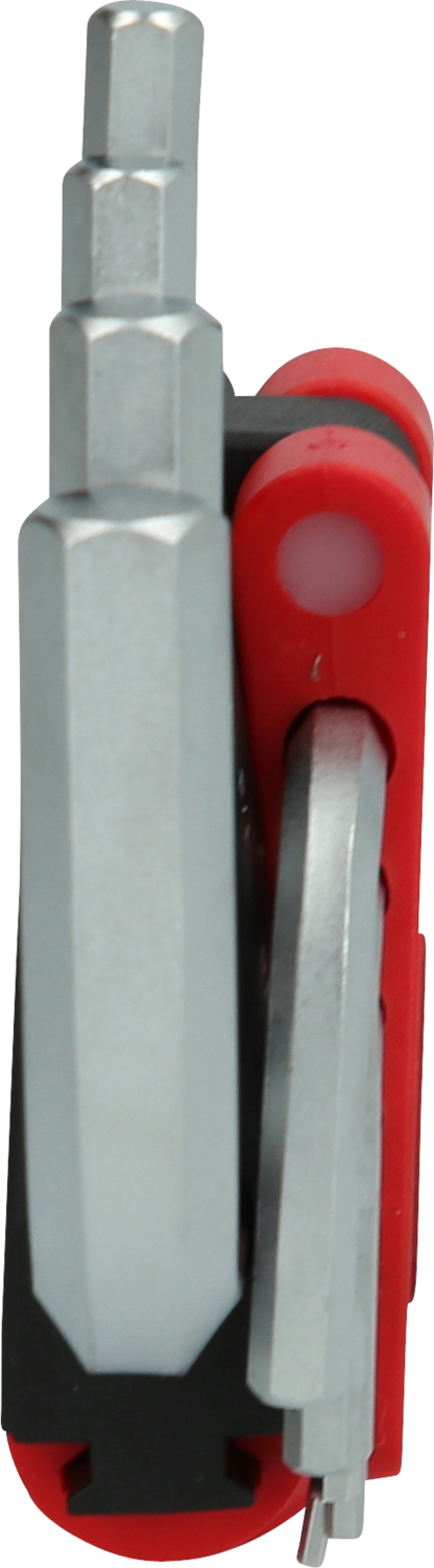 KS Tools Innensechskant-Winkelstiftschlüssel-Satz, im Klapphalter,10-tlg1/16"-3/8"