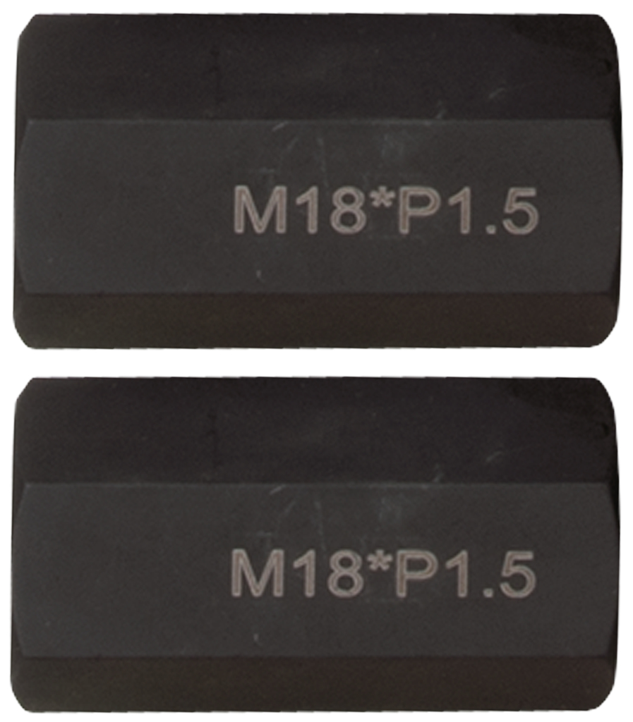 KS Tools Gewindeadapter-Satz M18x1,5x65mm, 2-tlg