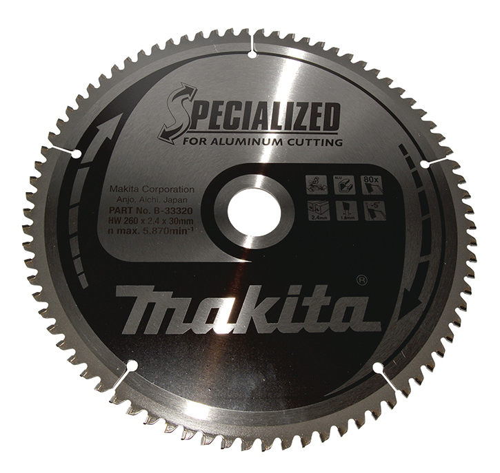 Makita SPECIALIZED Sägeb.260x30x80Z - B-33320