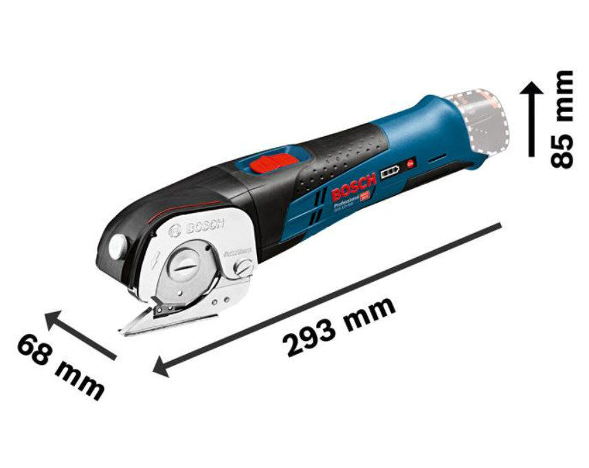 Bosch Akku-Universalschere GUS 12V-300, Solo Version, L-BOXX