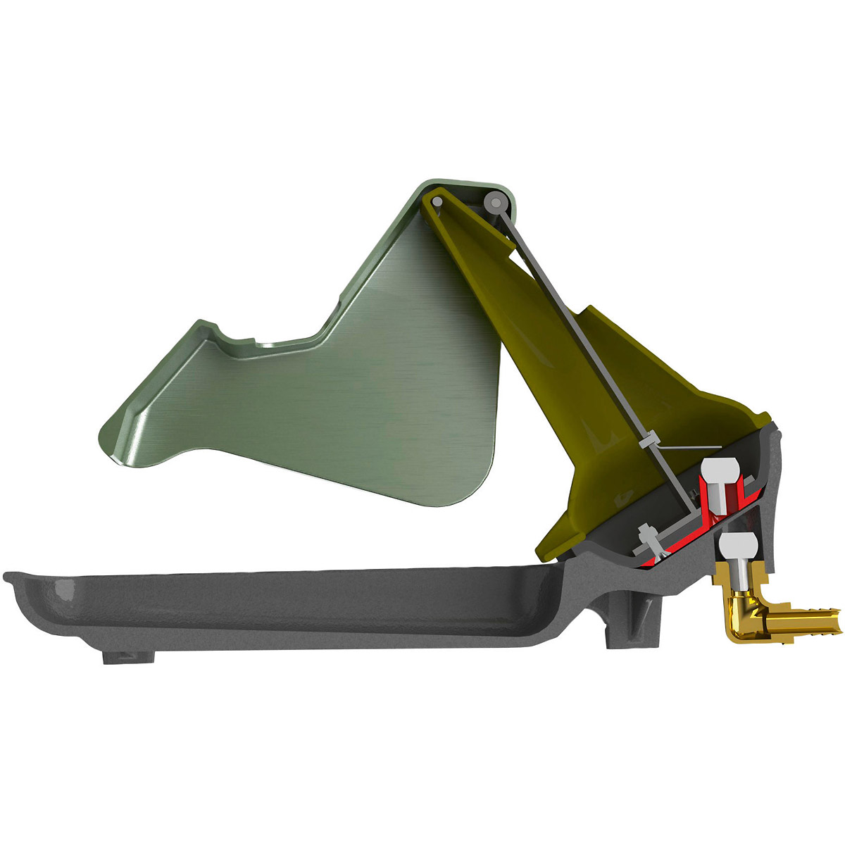 Kerbl Weidepumpe P100 mit Doppelhub und 3/4"-Anschluss