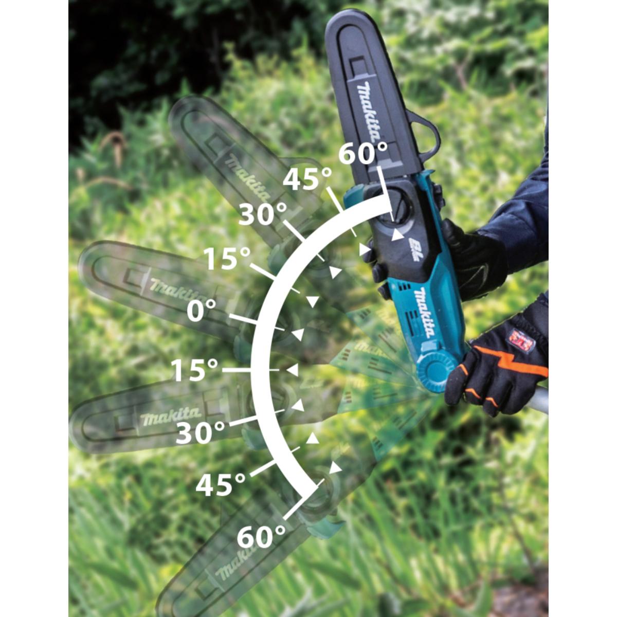 Makita Akku-Hochentaster LXT 18V - 20 cm - 1,62 - 2,52 m - DUA200Z