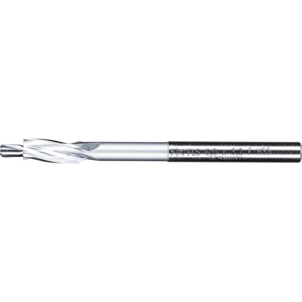 PFERD TOOLS HSS Flachsenker mit Führungszapfen DIN 373 fein für Durchgangsloch