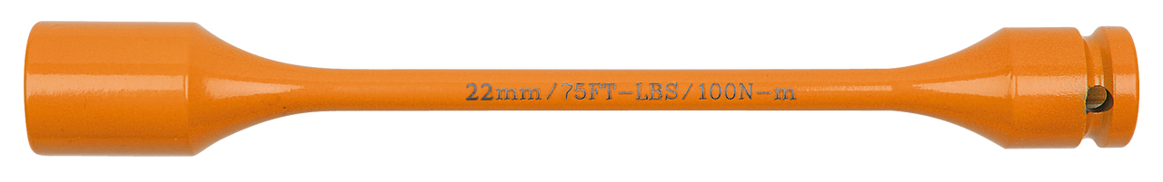 KS Tools 1/2" Torsions-Drehmomentbegrenzer-Stecknuss, 22mmx100Nm
