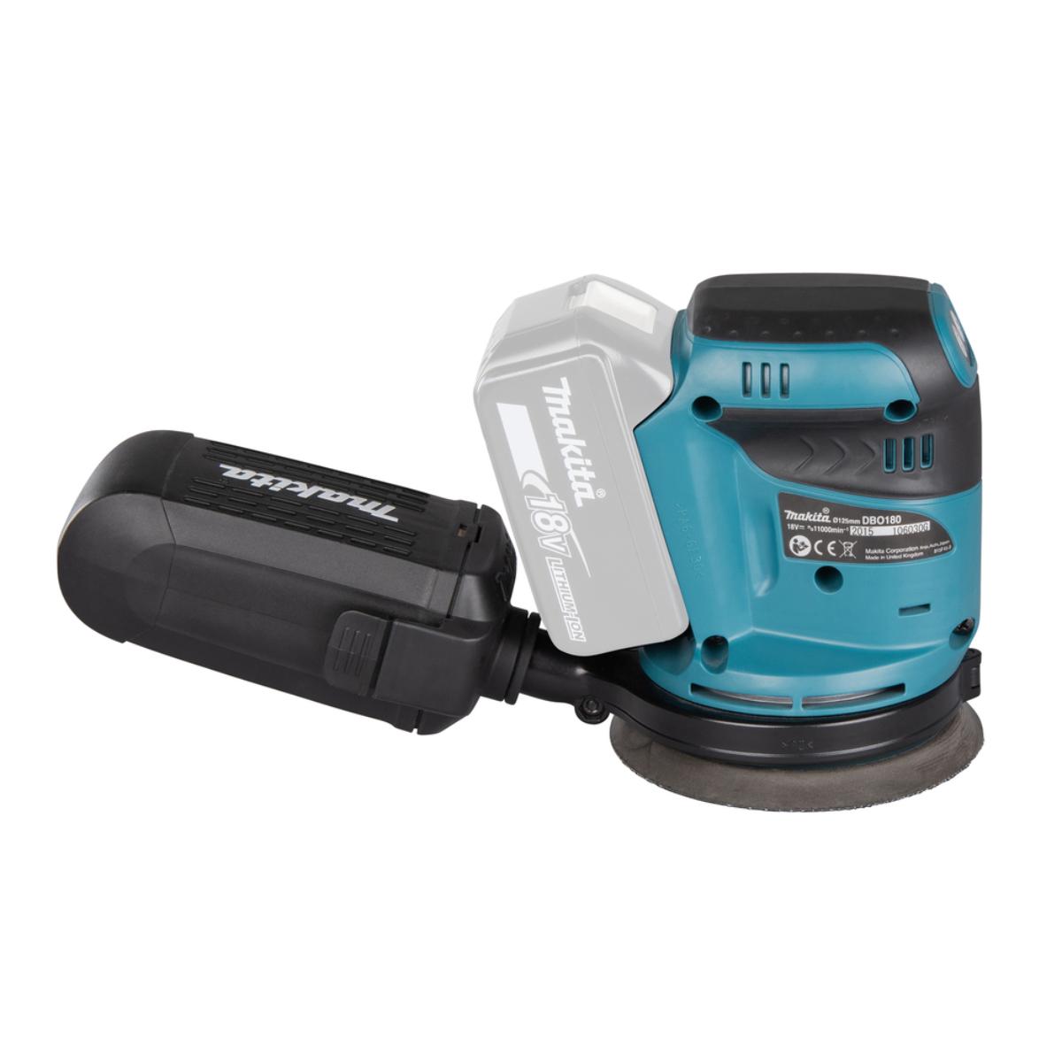 Makita Akku-Exzenterschleifer LXT 18V - 125 mm - DBO180Z