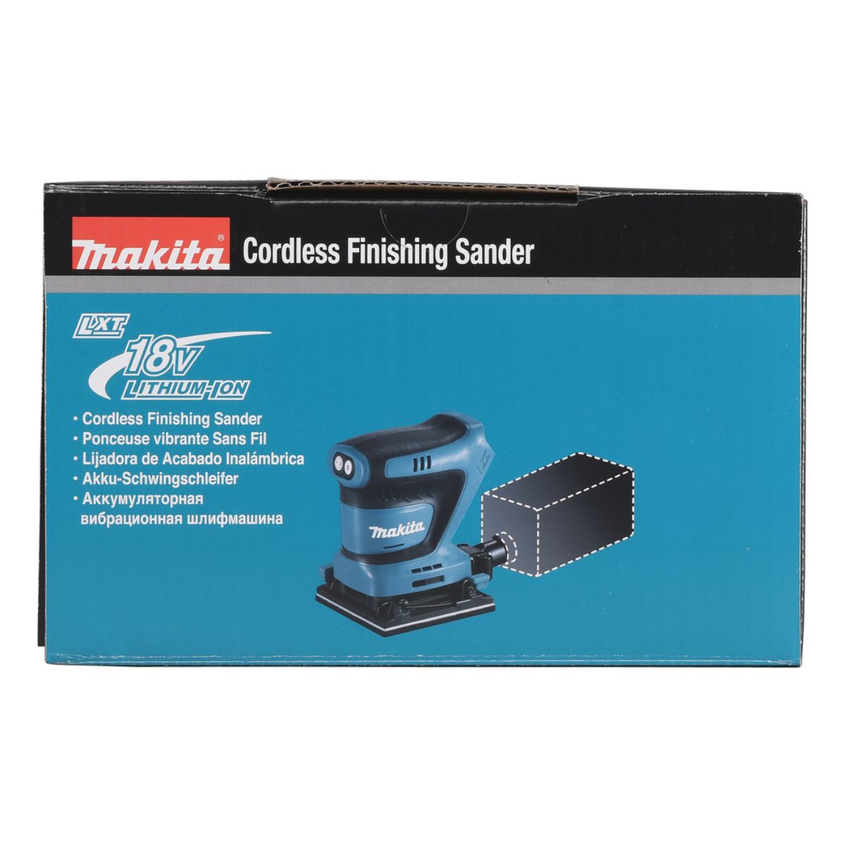 Makita Akku-Schwingschleifer 18V (ohne Akku, ohne Ladegerät) DBO480Z