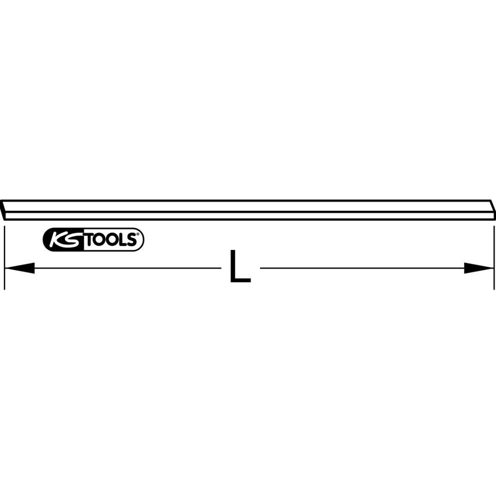 KS Tools Maurer-Bleistift, grün, H