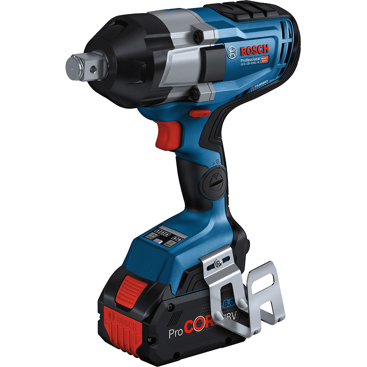 Bosch Akku-Drehschlagschrauber GDS 18V-1050 HC mit 2x Akku ProCORE18V 8.0Ah in L-BOXX