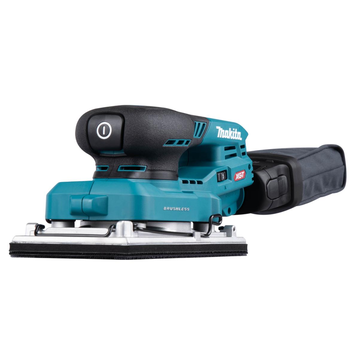 Makita Akku-Schwingschleifer XGT, Connector, 93x185 mm, 6.000 - 12.000 min(-1), 2,0 mm Hub, 1,6 m Kabel