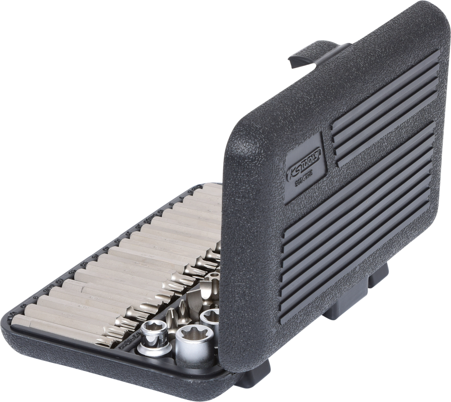 KS Tools 1/4"+3/8"+1/2" Torx-Steckschlüssel- und Bit-Satz, 57-tlg
