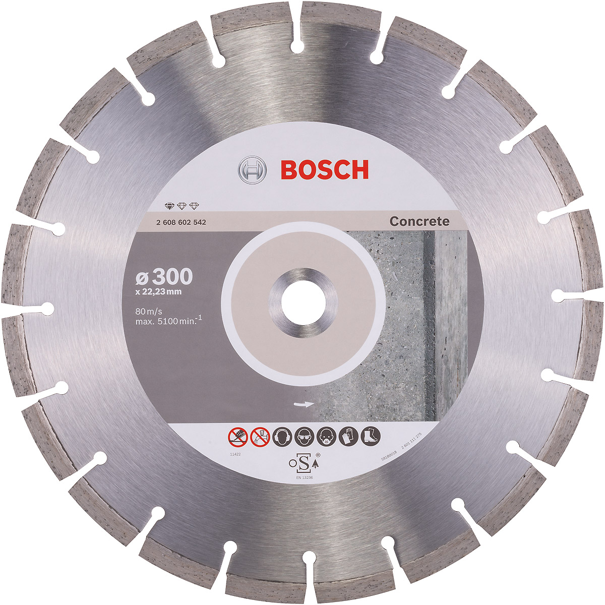 Bosch Diamanttrennscheibe Standard for Concrete