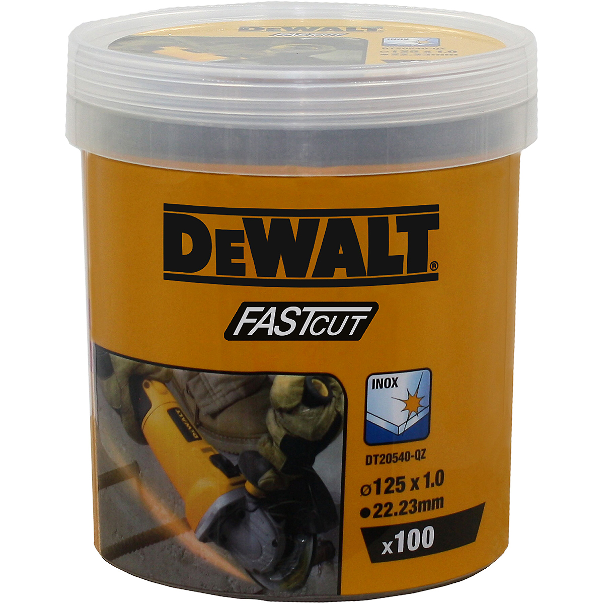 DEWALT High Performance Trennscheibe Inox 100er Eimer