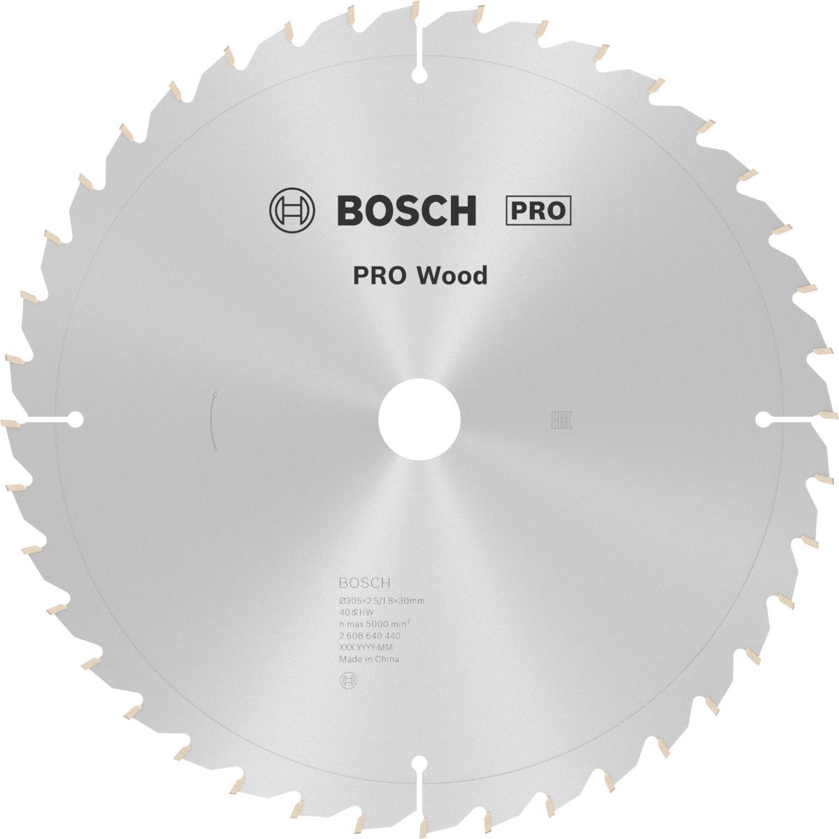 Bosch PRO Kreissägeblatt Optiline Wood für Kapp- und Gehrungssäge ø 305 mm
