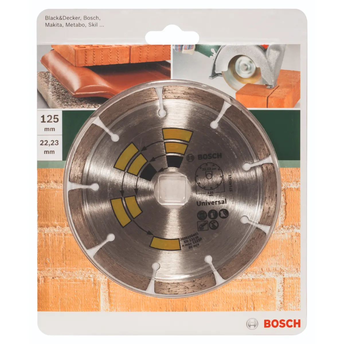Bosch Diamanttrennscheibe Universal D= 125 mm