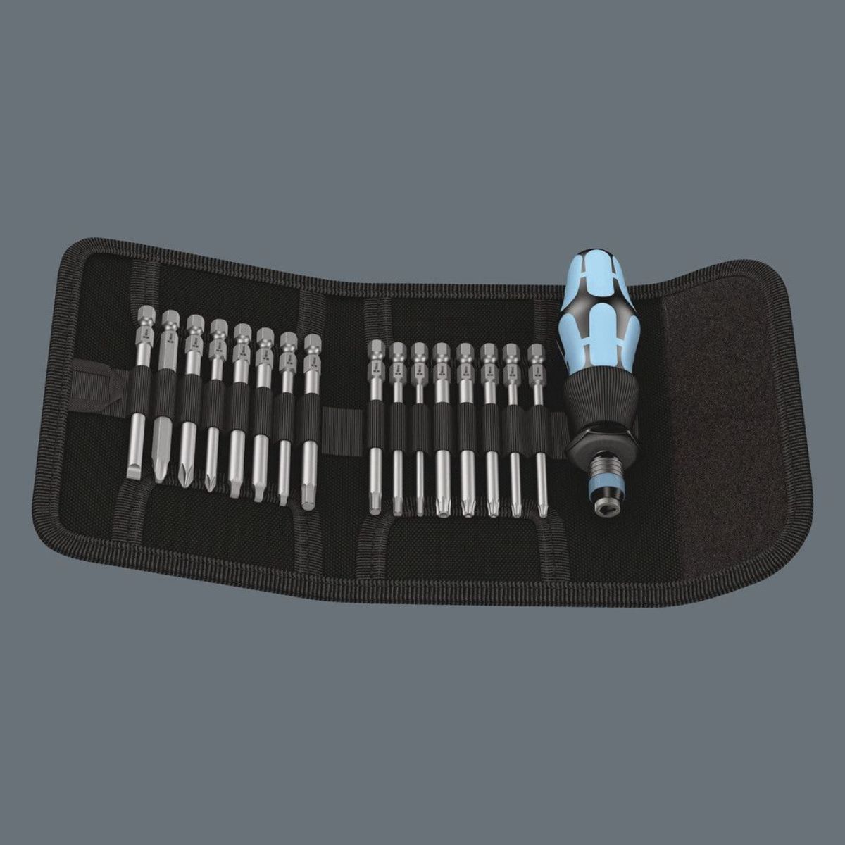 Wera Kraftform Kompakt 60, Edelstahl, 17-teilig