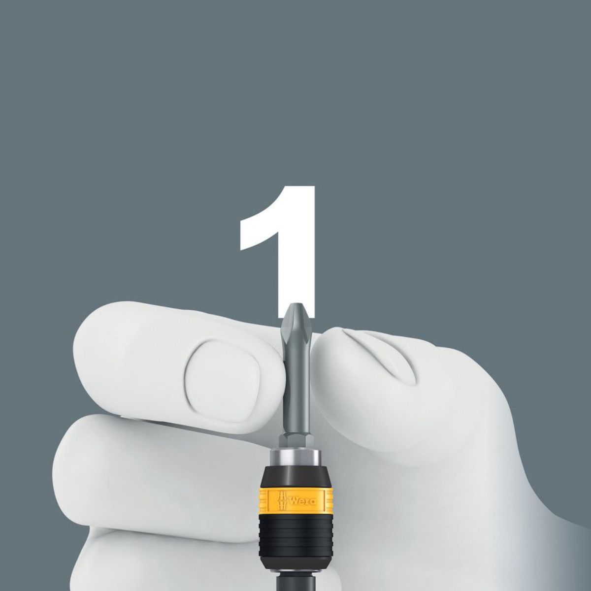 Wera 813 R Bits-Handhalter ESD, unmagnetisch