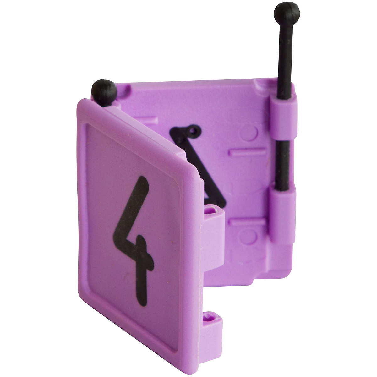 Kerbl Halsbandnummer DUO, 1-stellig 6er Pack
