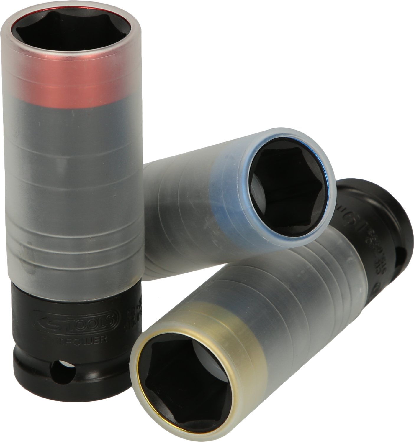 KS Tools SlimPOWER Impact-Stecknuss-Satz, 3-tlg, 1/2"