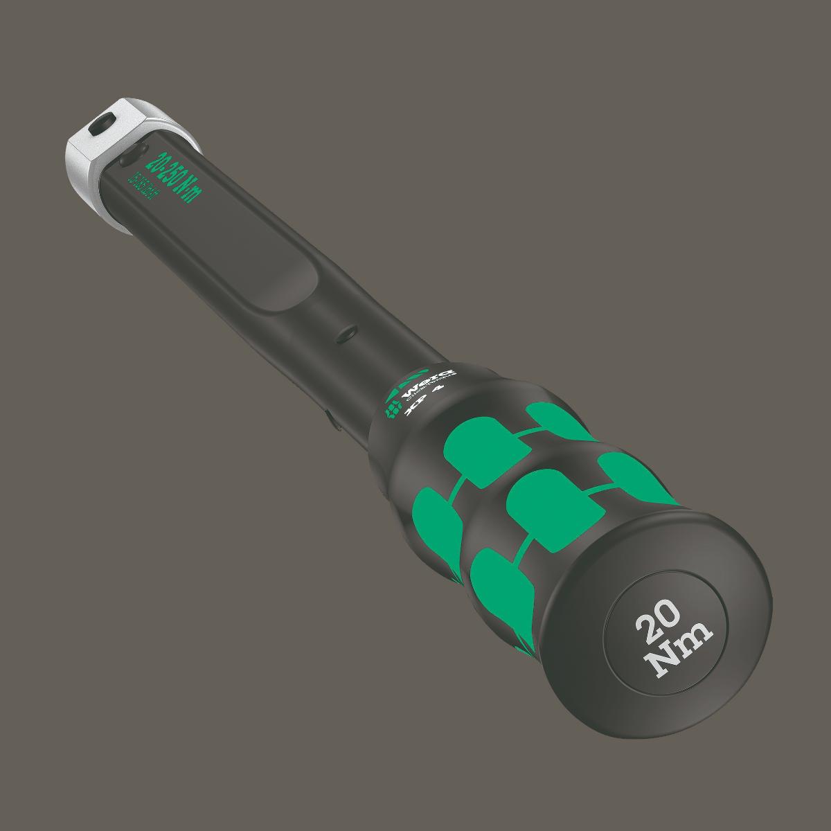 Wera Click-Torque XP 4 Voreingestellter, einstellbarer Drehmomentschlüssel für Einsteckwerkzeuge, 20